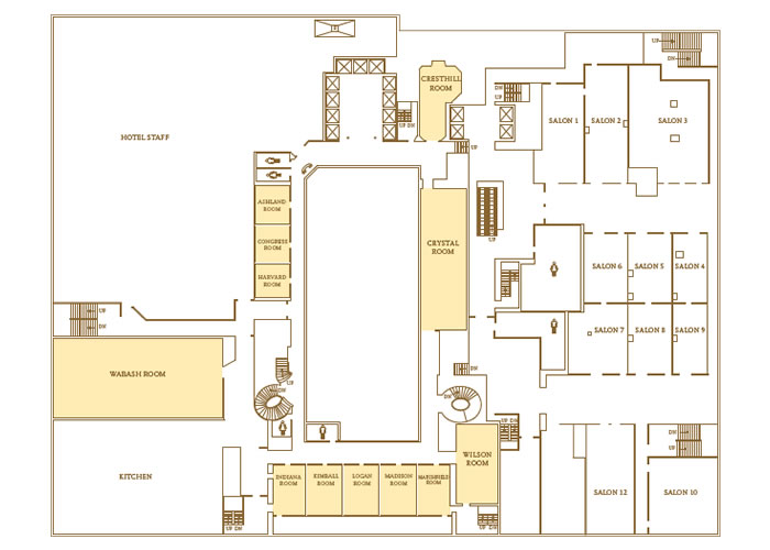 Ballroom Capacity Chart