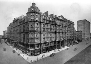 Historic first building of Palmer House